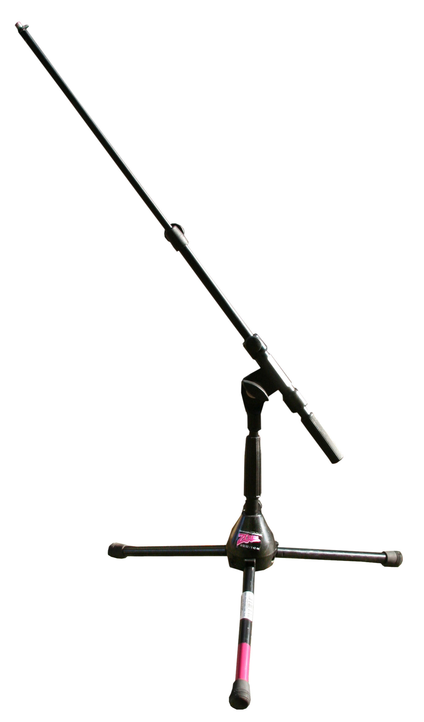 Stativ -Mikrofonstativ Kurz( max 20cm ), K&M, "Kick" mit Galgen